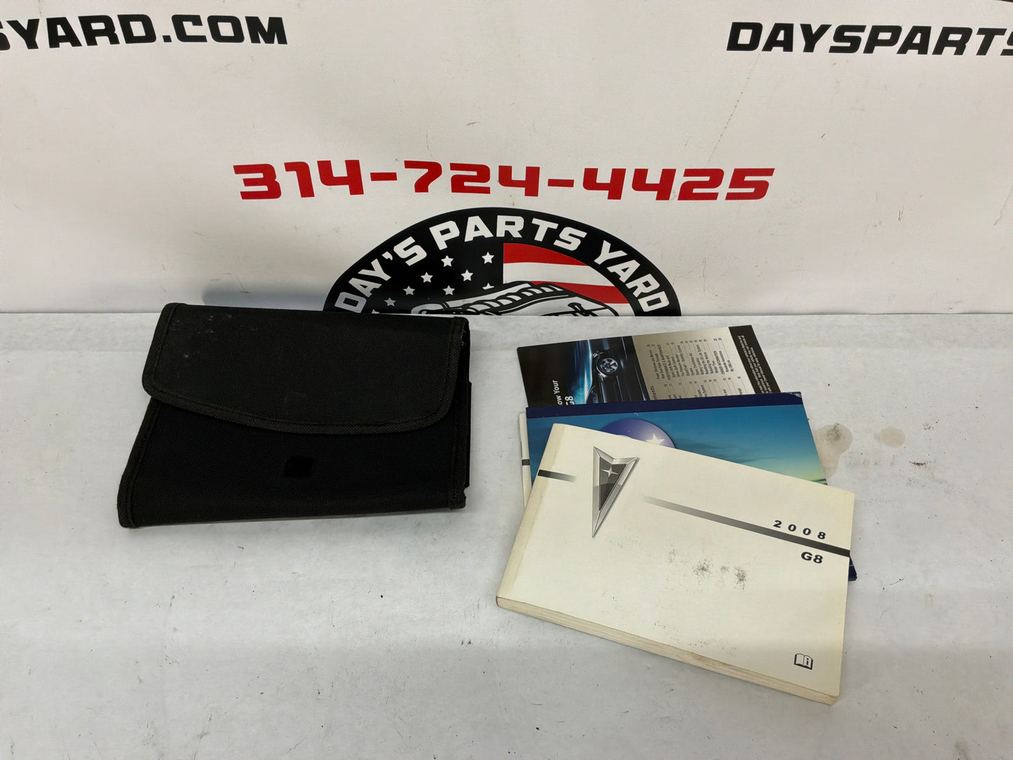 2008 Pontiac G8 Base Owners Manual Book Booklet OEM