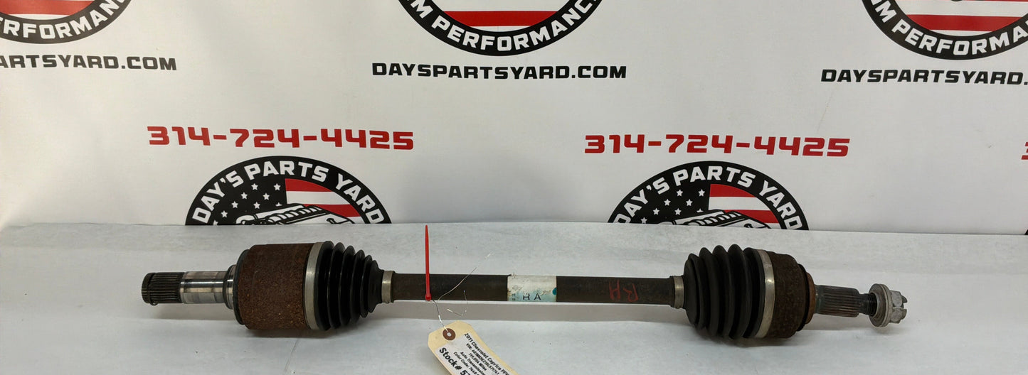 2011 Chevy Caprice PPV RH Passenger Rear CV Axle Half Shaft OEM