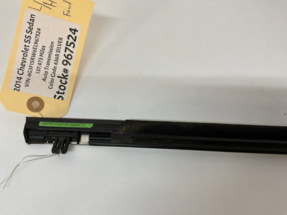 2014 Chevy SS Sedan LH Driver Front Window Door Belt Reveal Molding Trim OEM