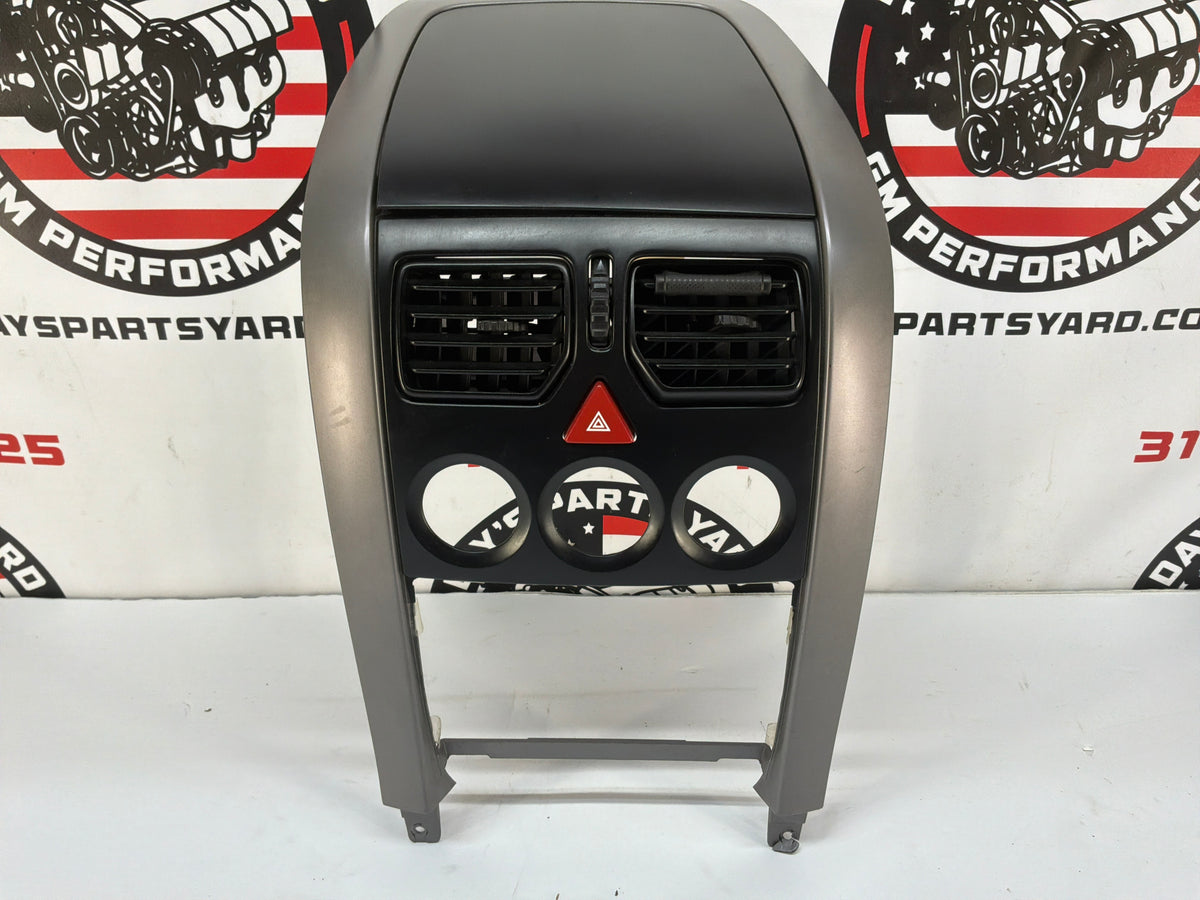 2006 Pontiac GTO Center Dash Radio HVAC Bezel Plate Panel Trim OEM