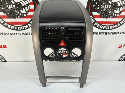 2006 Pontiac GTO Center Dash Radio HVAC Bezel Plate Panel Trim OEM