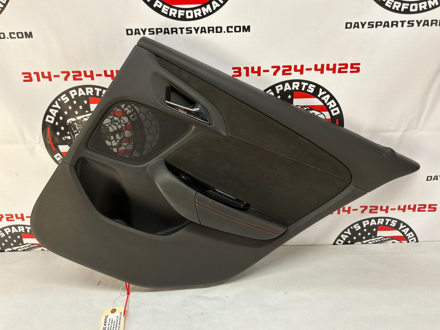 2017 Chevy SS Sedan RH Passenger Rear Interior Door Panel Trim OEM
