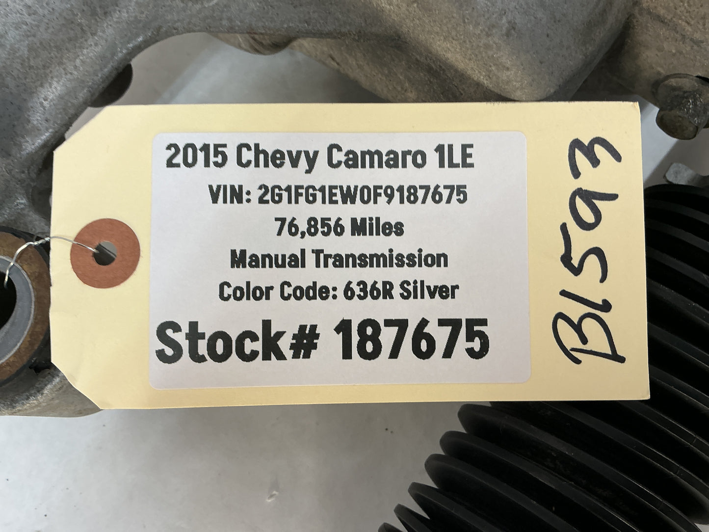 2015 Chevrolet Camaro SS 1LE Electric Power Steering Rack and Pinion OEM