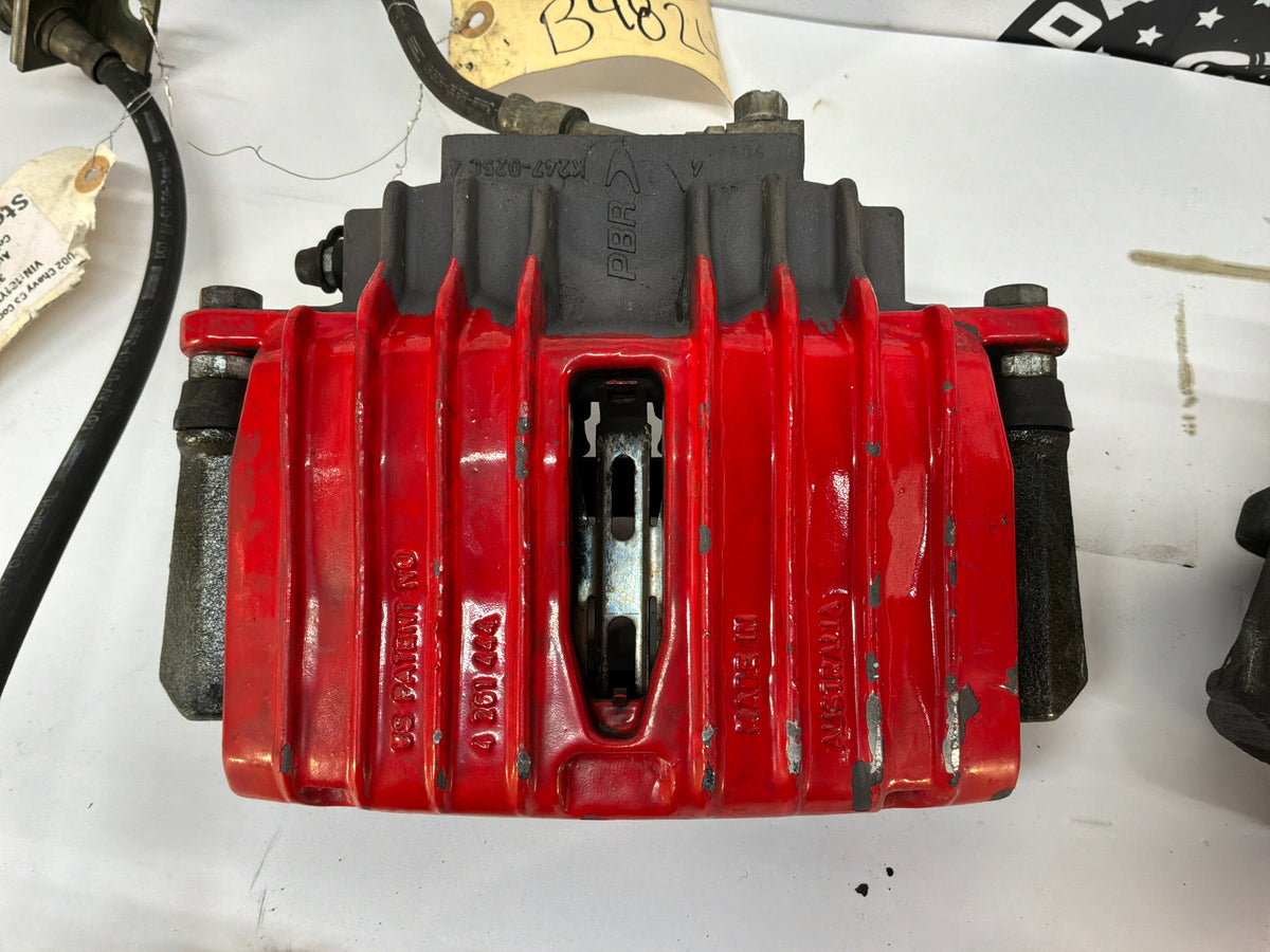 2002 Chevy C5 Corvette Convertible PBR Front and Rear Calipers OEM