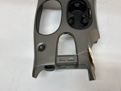 2007 Chevy C6 Corvette Convertible Radio Bezel Console Shift Plate Trim Panel Molding OEM