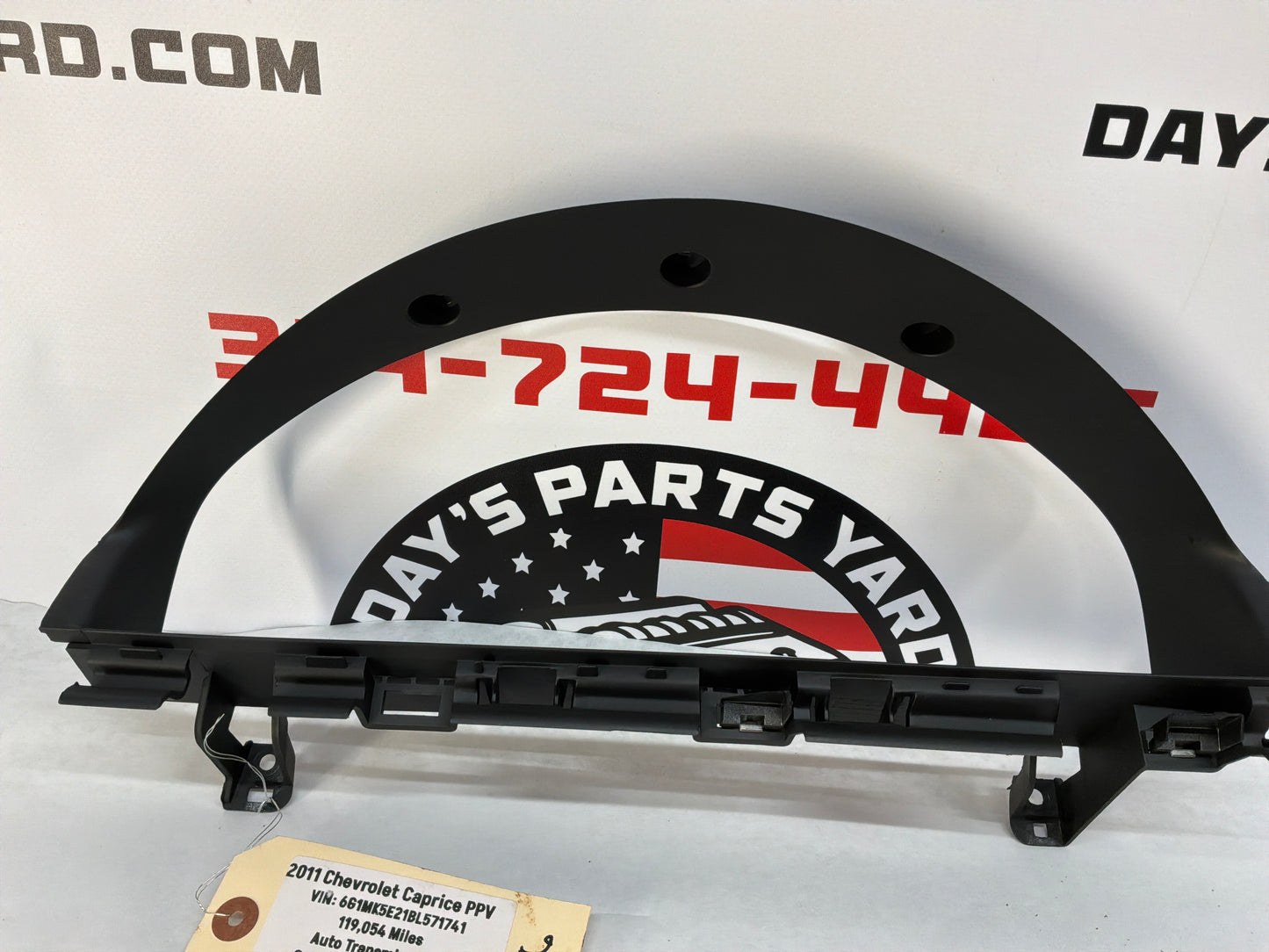 2011 Chevy Caprice PPV Speedometer Gauge Cluster Bezel Trim Panel Plate OEM
