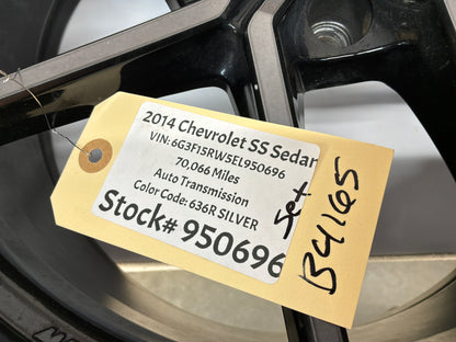 2014 Chevy SS Sedan Enkei RPF1 Wheels Rims 19x8 19x9