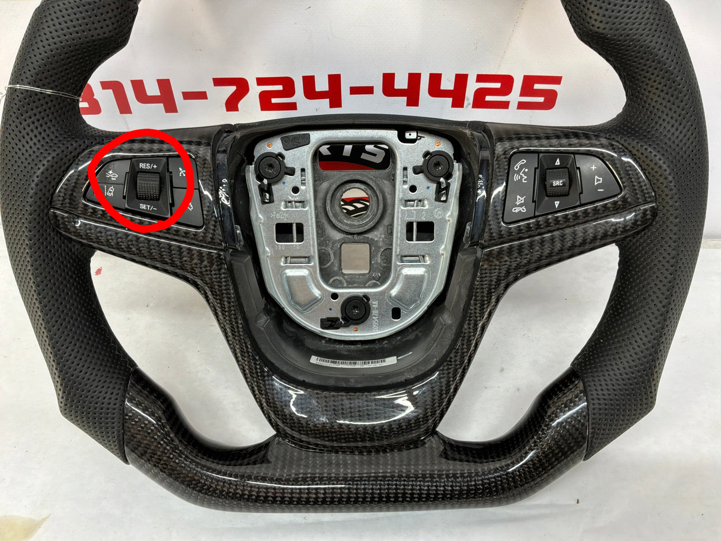 2017 Chevy SS Sedan Carbon Fiber Automatic Transmission Steering Wheel