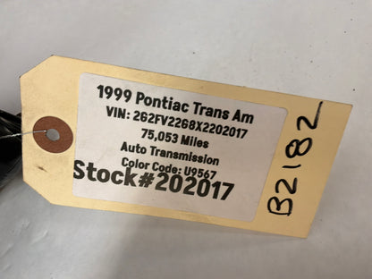 1999 Pontiac Trans Am WS6 Driveshaft Propeller Shaft OEM