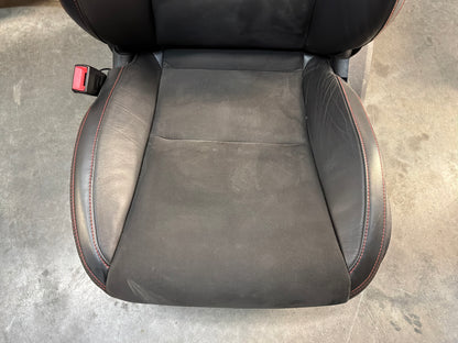 2014 Chevy Camaro ZL1 Seats Front and Rears Black Leather Suede OEM