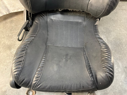 2002 Pontiac Trans Am WS6 Fronts and Rears Black Leather Seats OEM