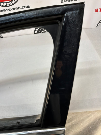 2016 Cadillac CTS-V LH Driver Front Exterior Door Black OEM