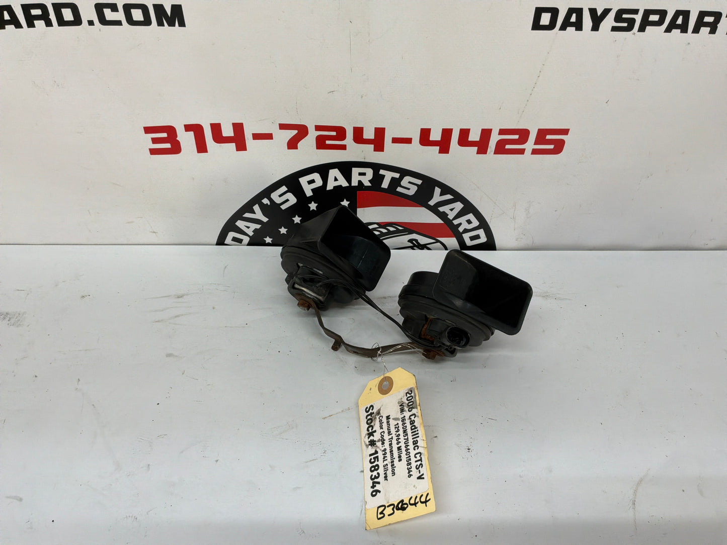 2006 Cadillac CTS-V High & Low Horn Set OEM