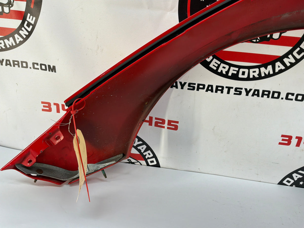 2002 Chevy C5 Corvette Convertible RH Passenger Front Fender Red OEM