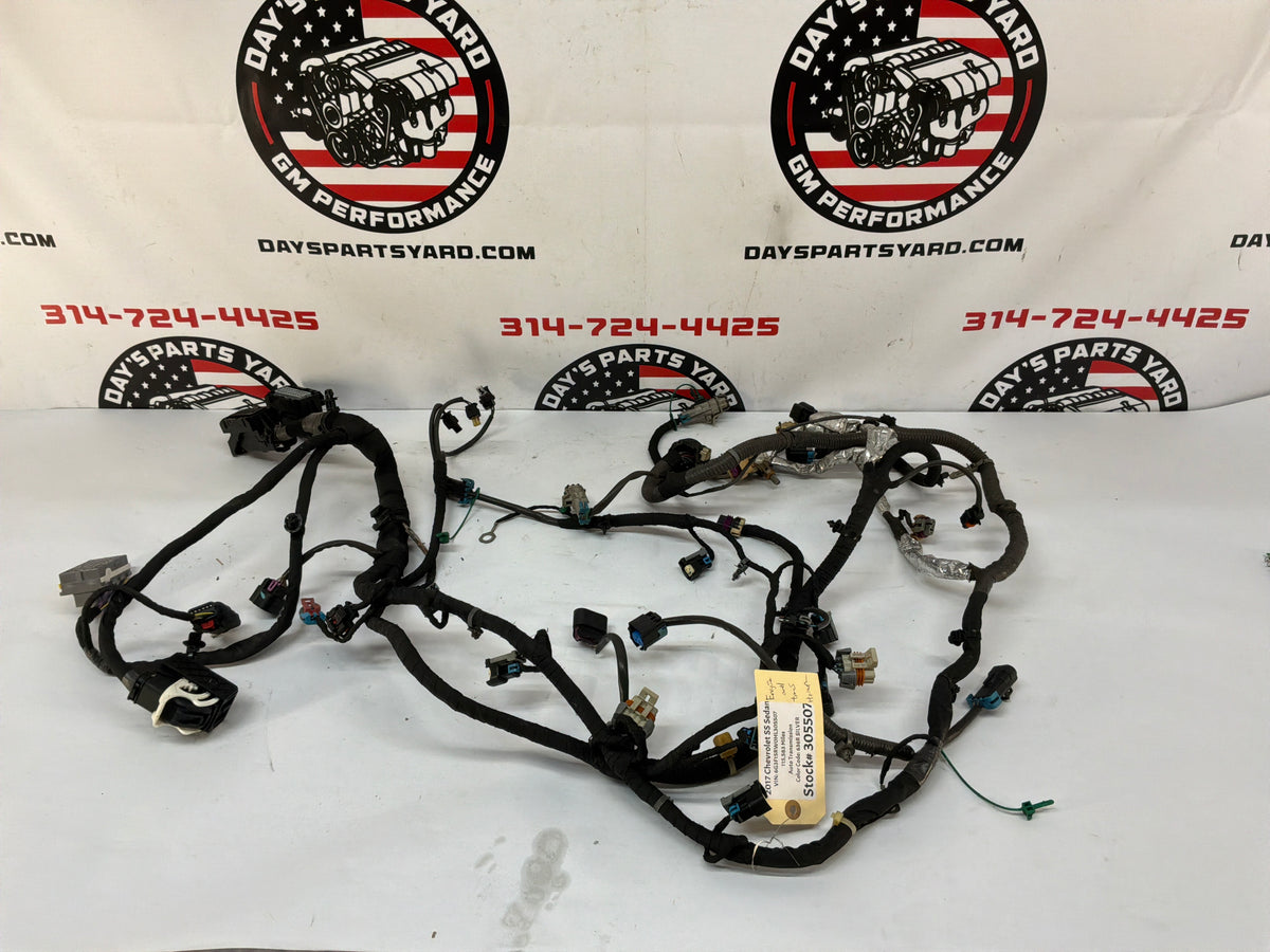 2017 Chevy SS Sedan Engine Motor Transmission Wire Wiring Harness OEM