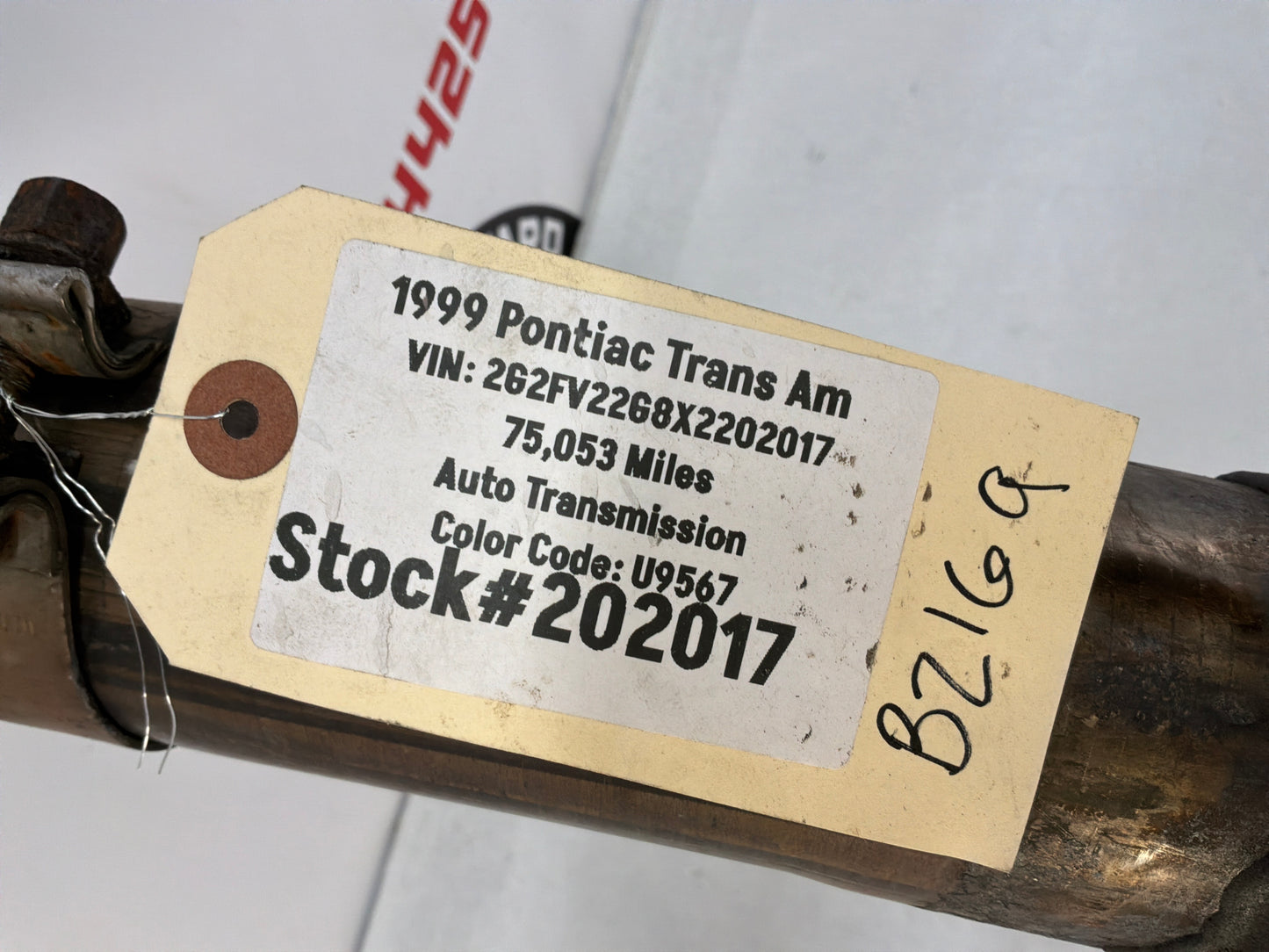 1999 Pontiac Firebird Trans Am WS6 Aftermarket Cat Back Exhaust