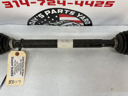 2008 Pontiac G8 Base LH Driver Rear CV Axle Half Shaft OEM