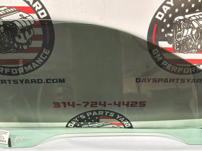 2002 Chevy C5 Corvette RH Passenger Front Door Window Glass OEM