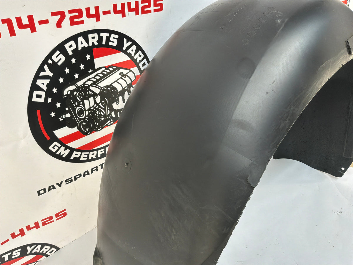 2012 Cadillac CTS-V LH Driver Rear Fender Wheel House Well Liner OEM