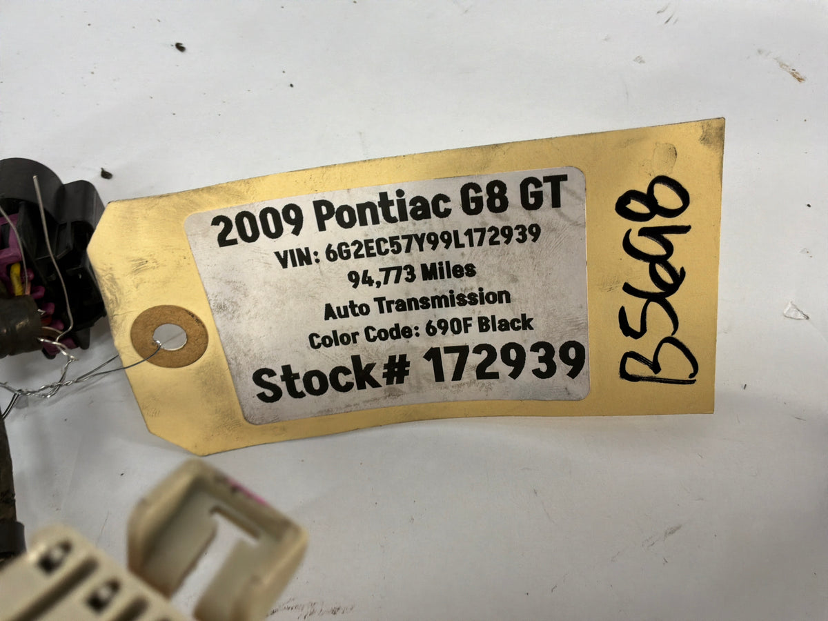 2009 Pontiac G8 GT Engine Transmission Wire Wiring Harness OEM - Day's Parts Yard