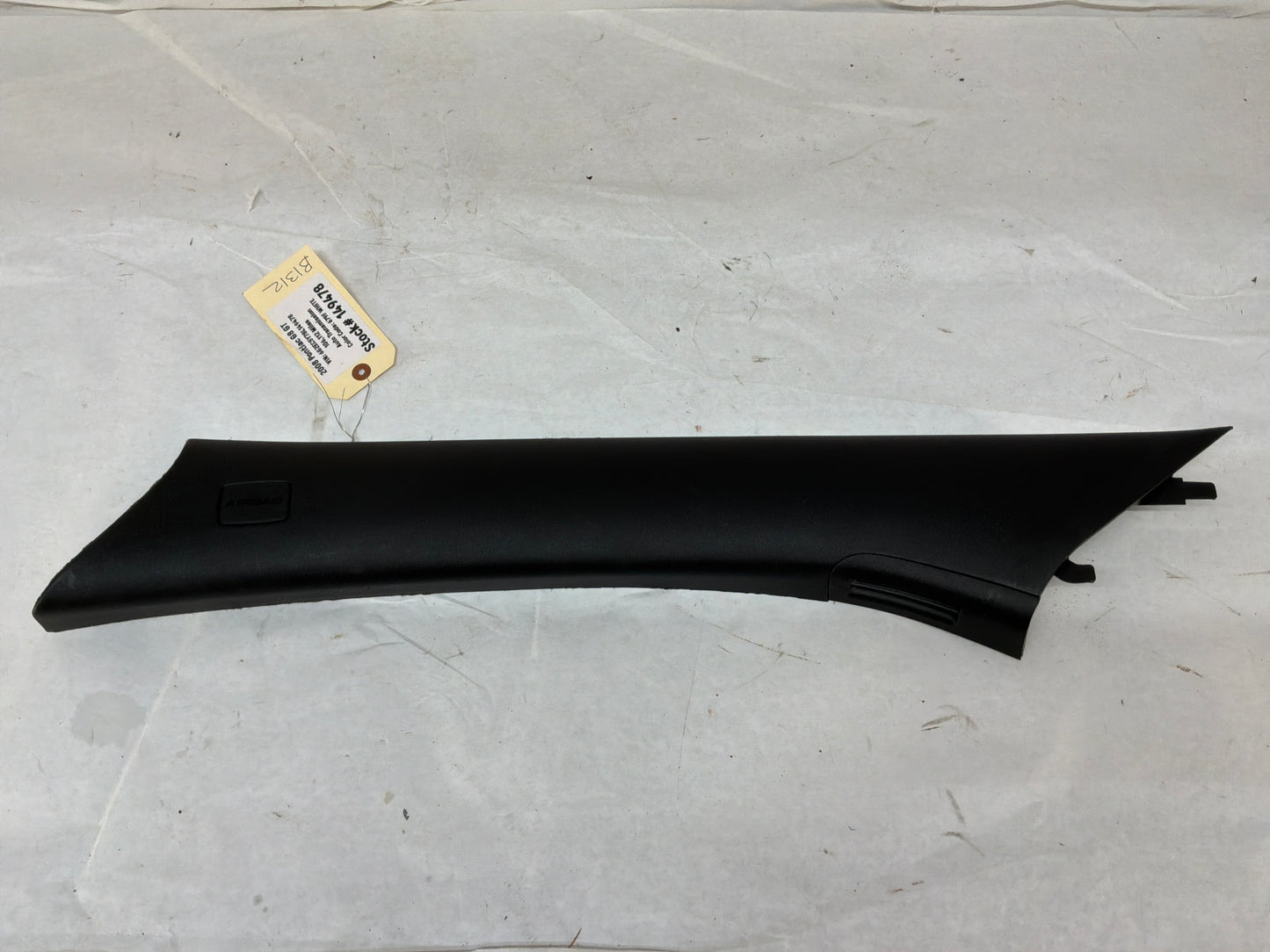 2008 Pontiac G8 GT RH Passenger Interior A Pillar Windshield Trim Panel OEM