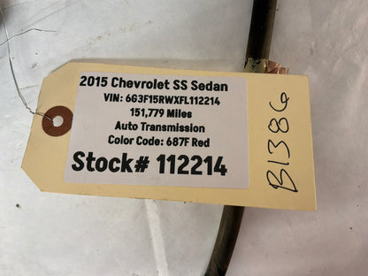 2015 Chevy SS Sedan Coolant Recovery Reservoir Overflow Tank Bottle OEM