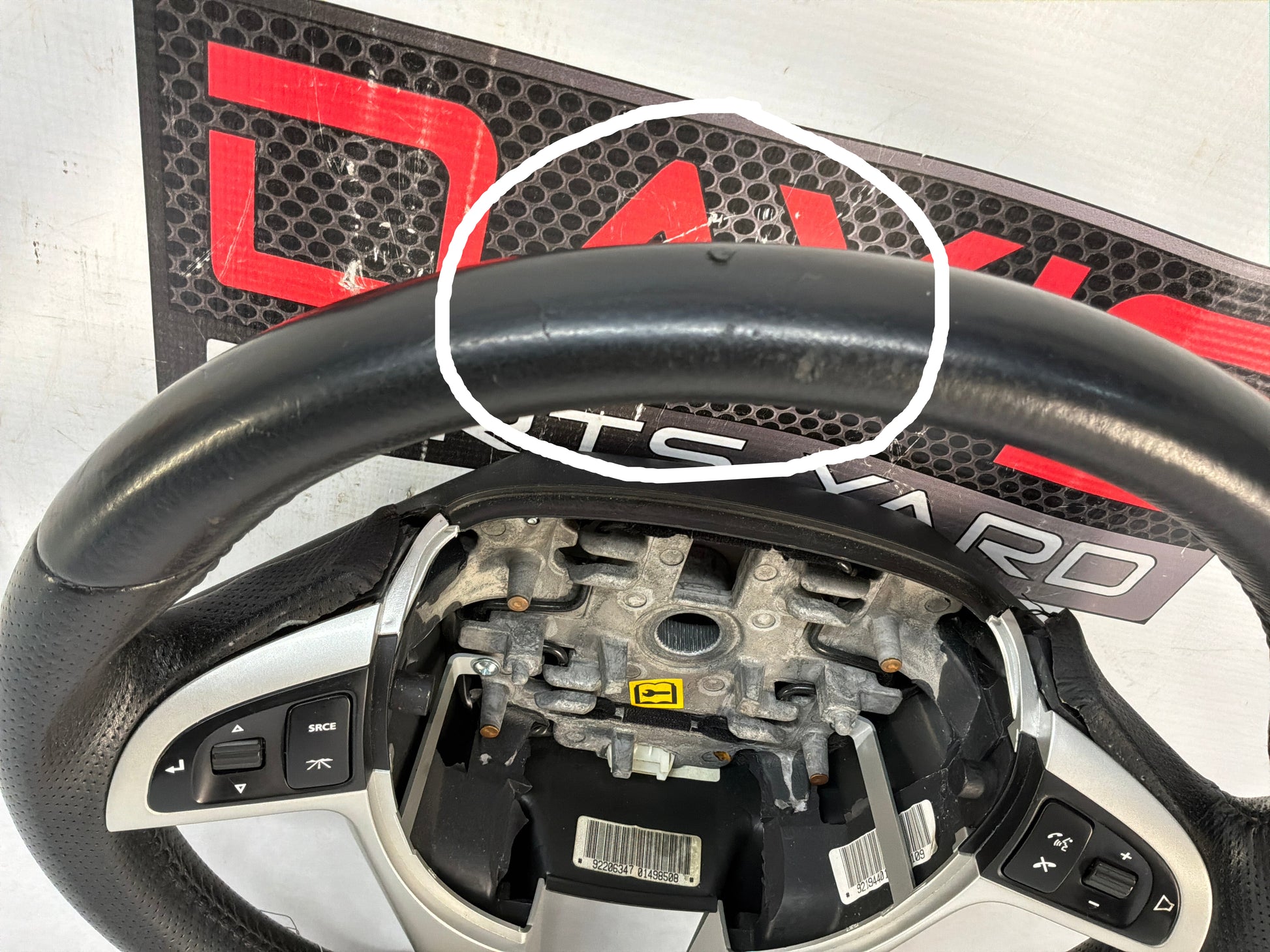 2009 Pontiac G8 GT Steering Wheel OEM - Day's Parts Yard