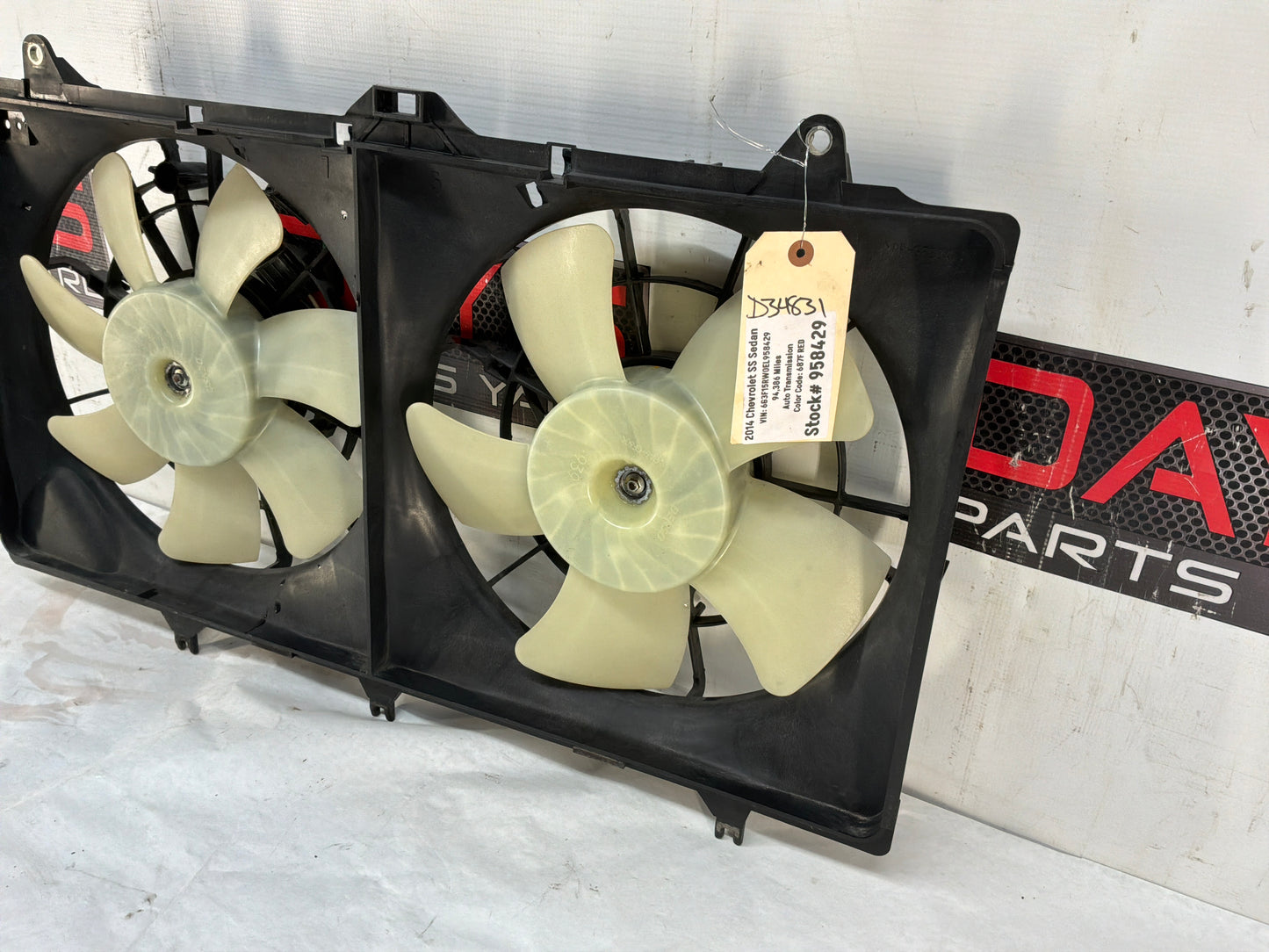 Radiator fan - Day's Parts Yard