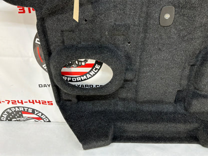 2016 Cadillac CTS-V Trunk Package Tray Liner Felt Carpet OEM