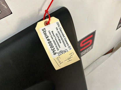 2014 Chevy Camaro ZL1 RH Passenger Carbon Flash Front Interior Door Panel Trim OEM