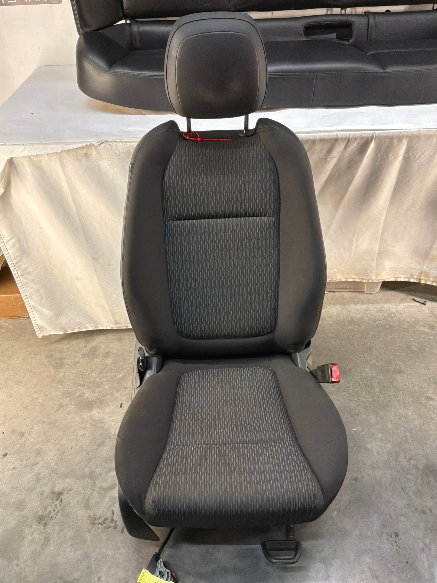 2014 Chevy Caprice PPV Seats Front and Rear Black OEM
