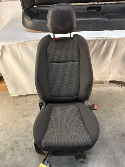 2014 Chevy Caprice PPV Seats Front and Rear Black OEM