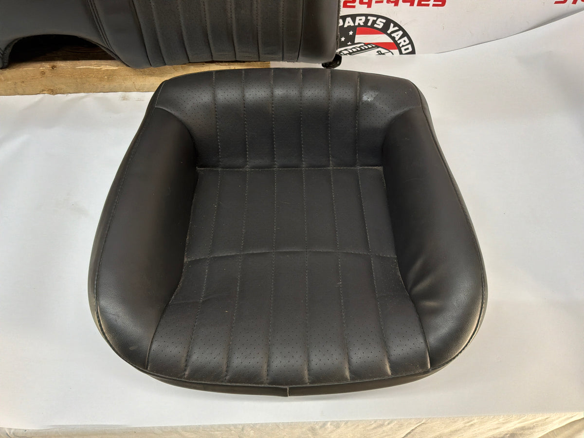 2002 Chevy Camaro Z28 Rear Seats Gray Grey Leather OEM