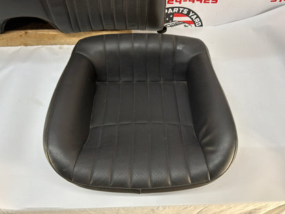 2002 Chevy Camaro Z28 Rear Seats Gray Grey Leather OEM