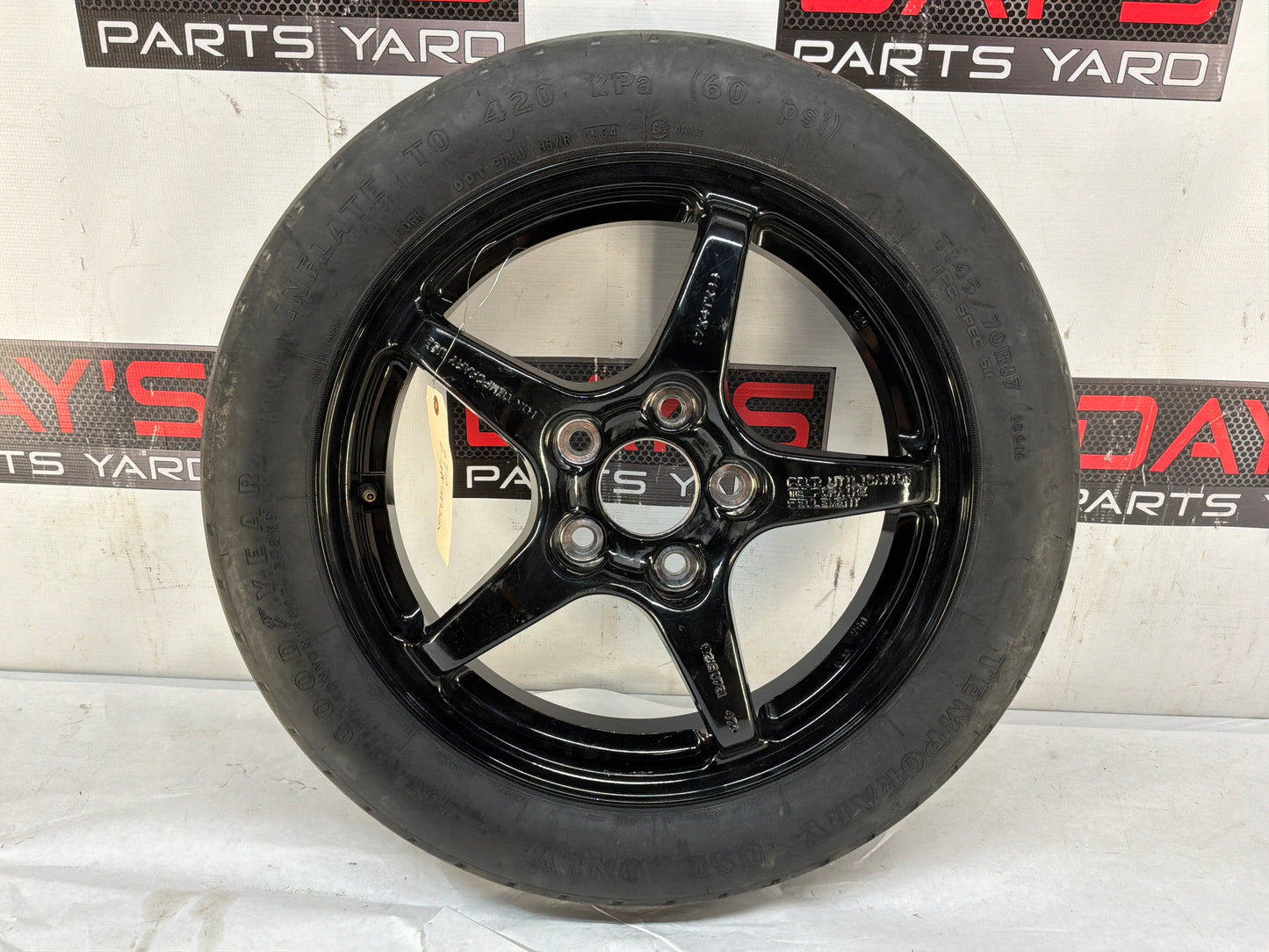 Spare tire - Day's Parts Yard