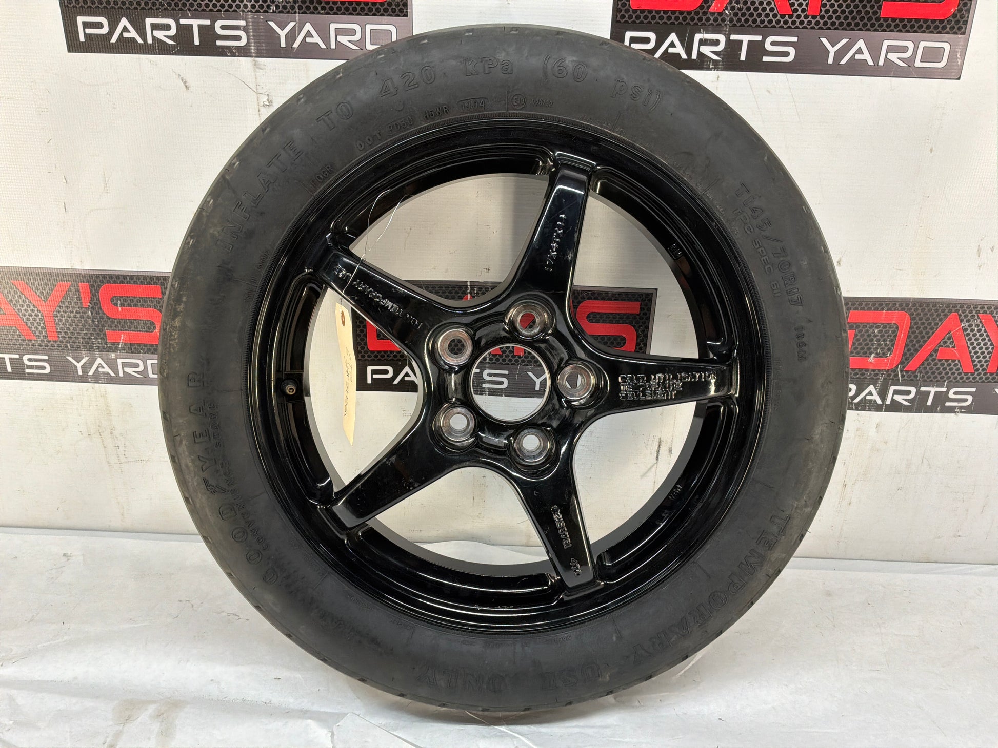 Spare tire - Day's Parts Yard