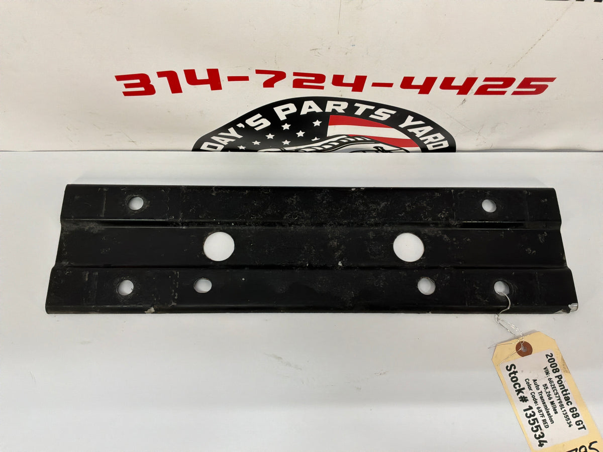 2008 Pontiac G8 GT Transmission Tunnel Rear Underbody Bracket Frame Brace OEM