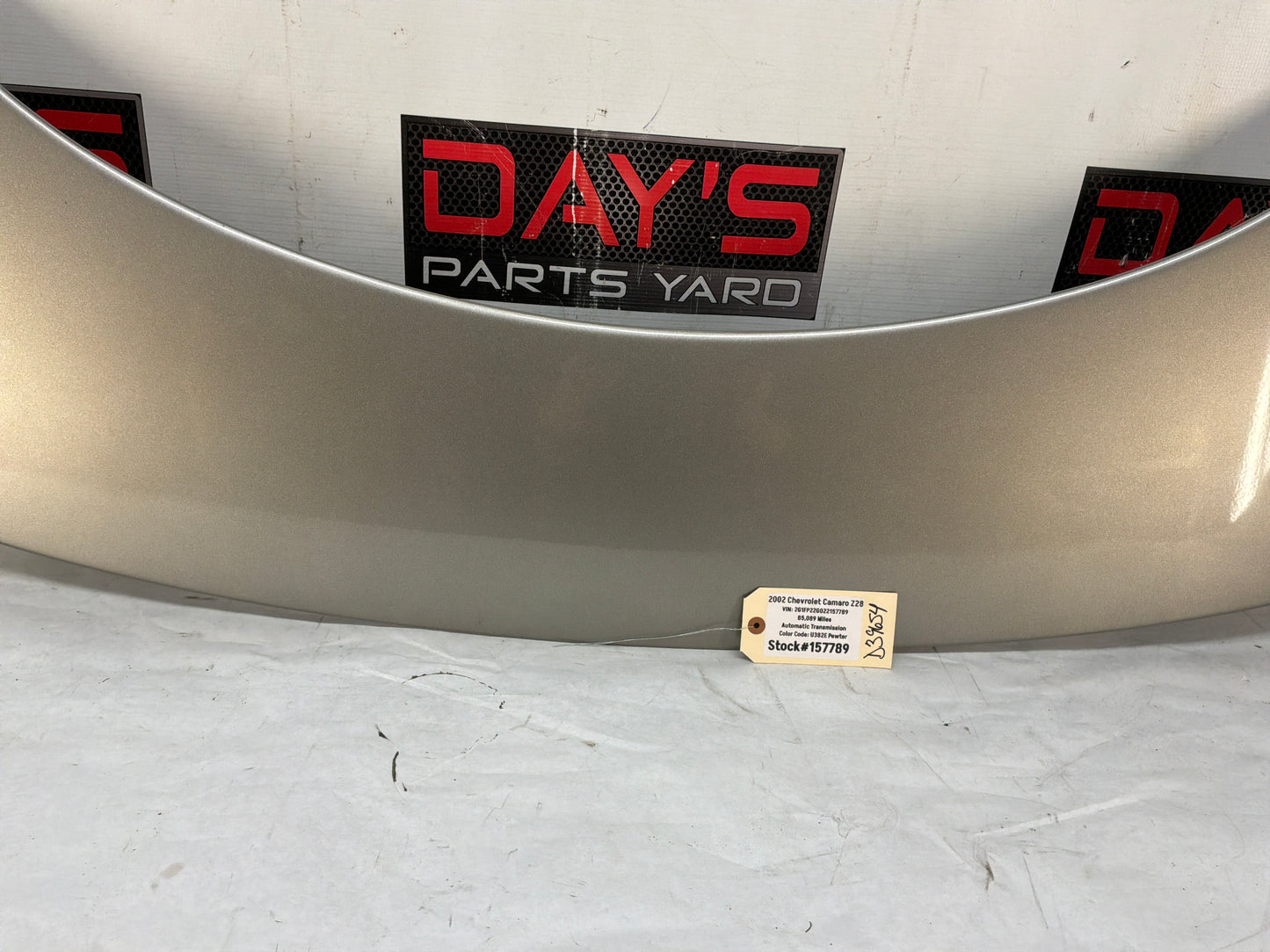 Spoiler wing - Day's Parts Yard