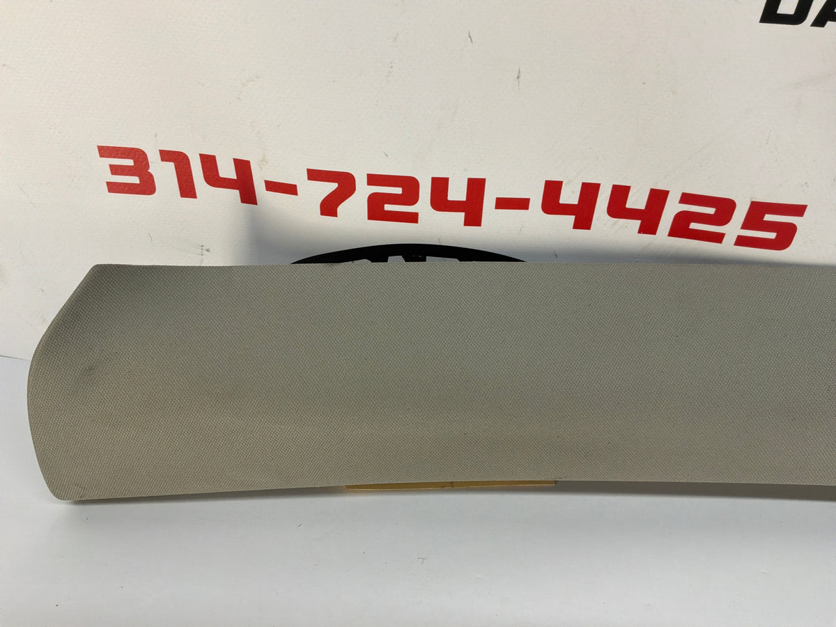 2009 Cadillac CTS-V RH & LH Interior A Pillar Windshield Trim Molding Panel OEM Light Titnum