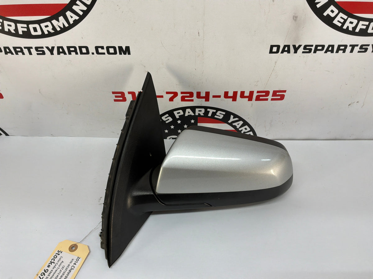 2014 Chevy SS Sedan LH Driver Exterior Mirror w/ Lane Change Assist OEM