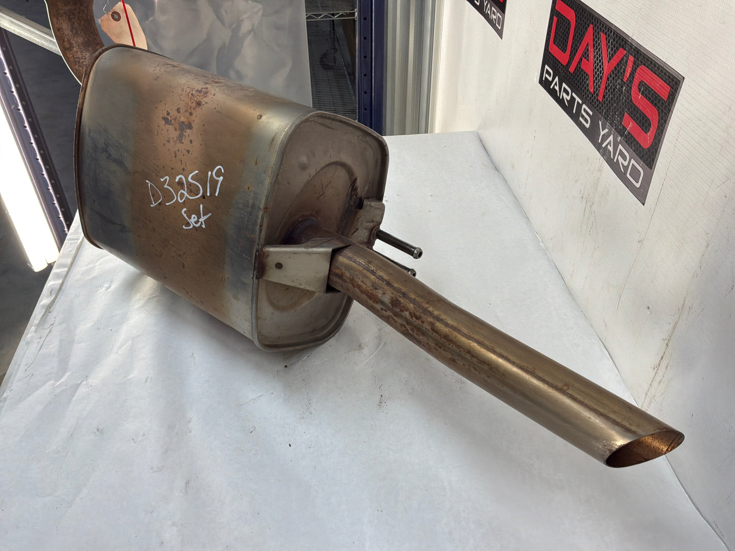 2013 Chevy Caprice PPV Factory OEM Exhaust Mufflers Set - Day's Parts Yard