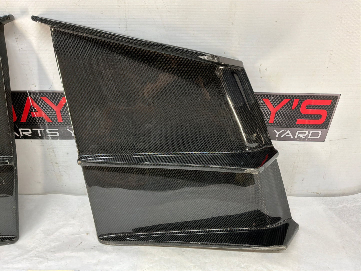 2011 Cadillac CTS-V Coupe Rear Bumper Carbon Fiber Valance Diffuser Aftermarket
