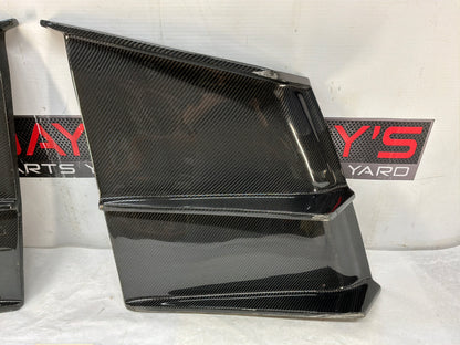 2011 Cadillac CTS-V Coupe Rear Bumper Carbon Fiber Valance Diffuser Aftermarket