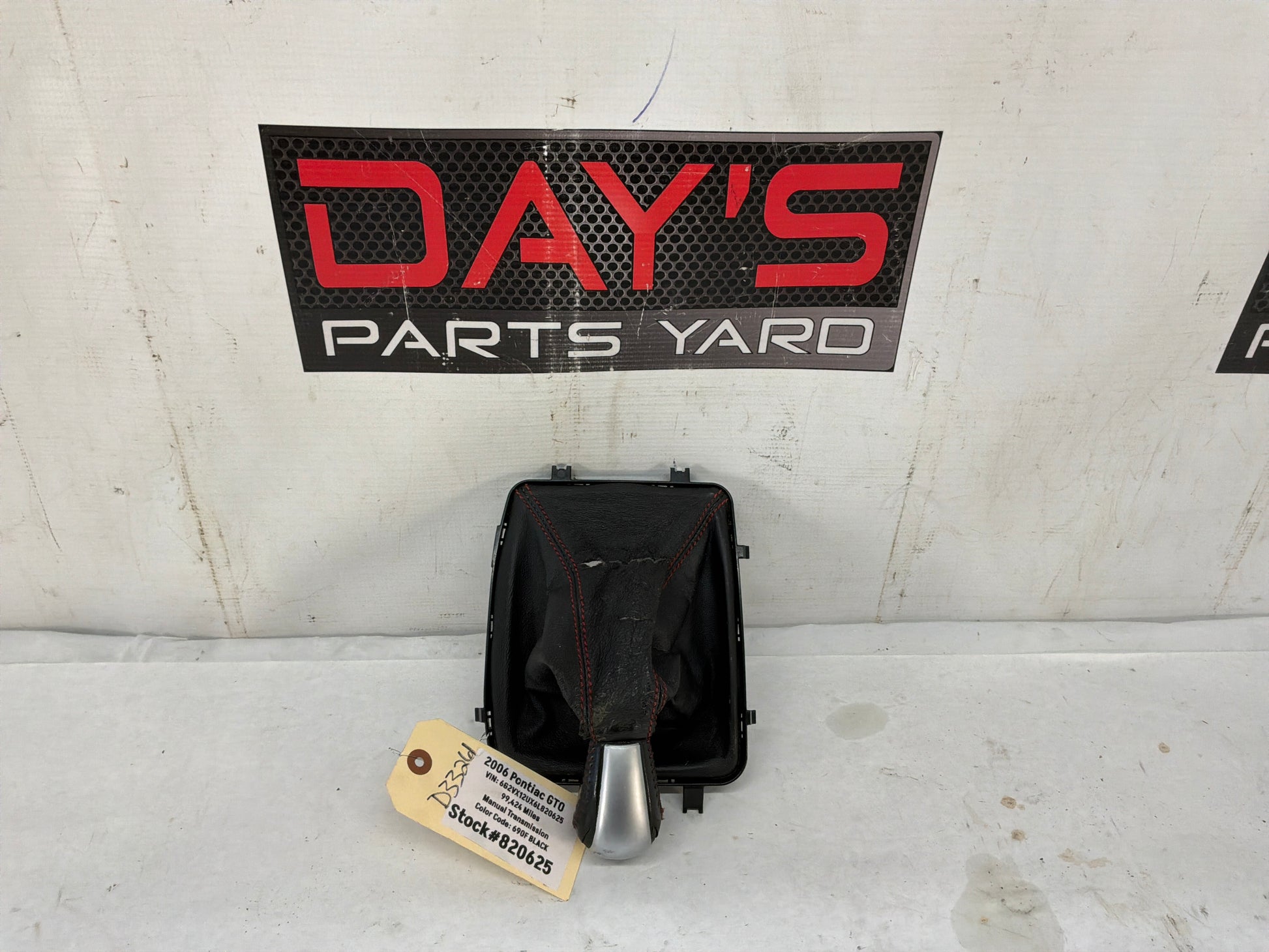 Boot - Day's Parts Yard