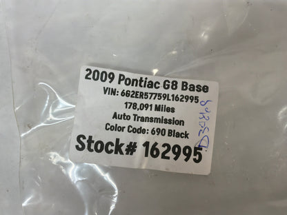 2009 Pontiac G8 Base Lug Nut Covers Set OEM - Day's Parts Yard