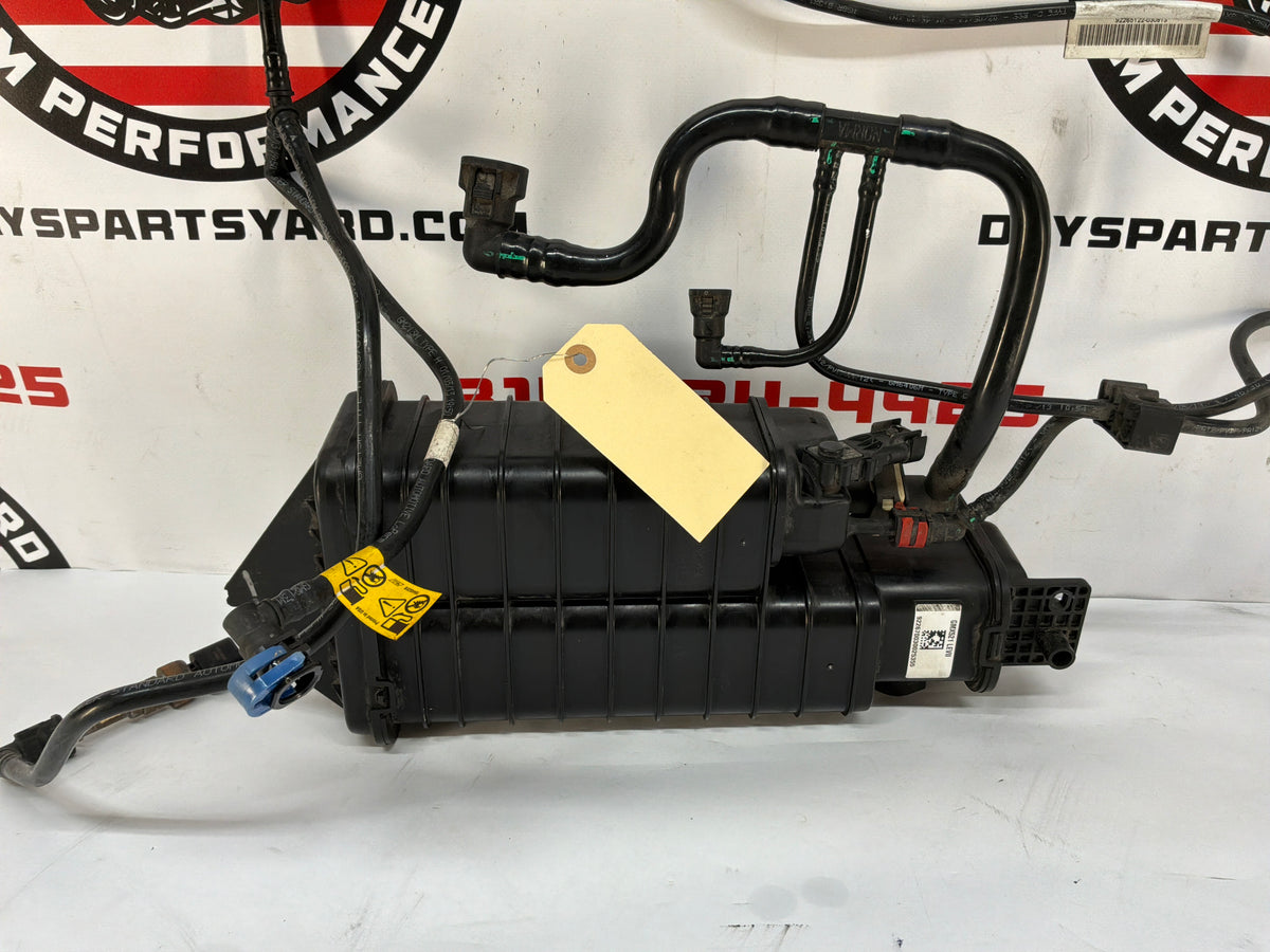 2014 Chevy SS Sedan Evaporation Fuel Vapor Canister W/ EVAP Lines Hoses Tubes OEM