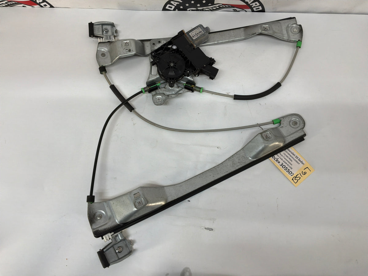 2017 Chevy SS Sedan LH Driver Front Window Regulator Motor OEM