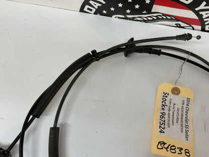 2014 Chevy SS Sedan Hood Latch Release Cable w/ Handle OEM