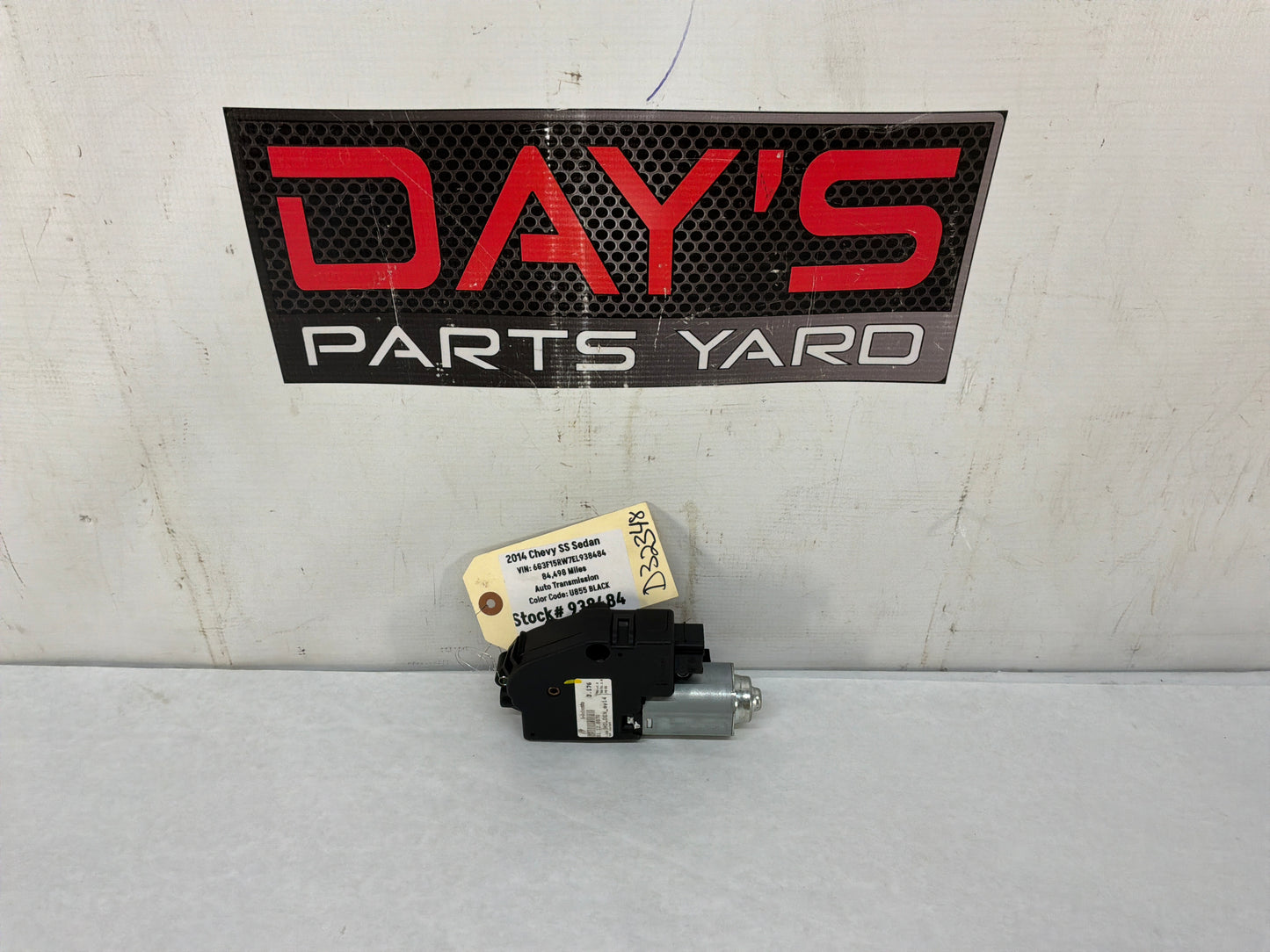 Motor - Day's Parts Yard