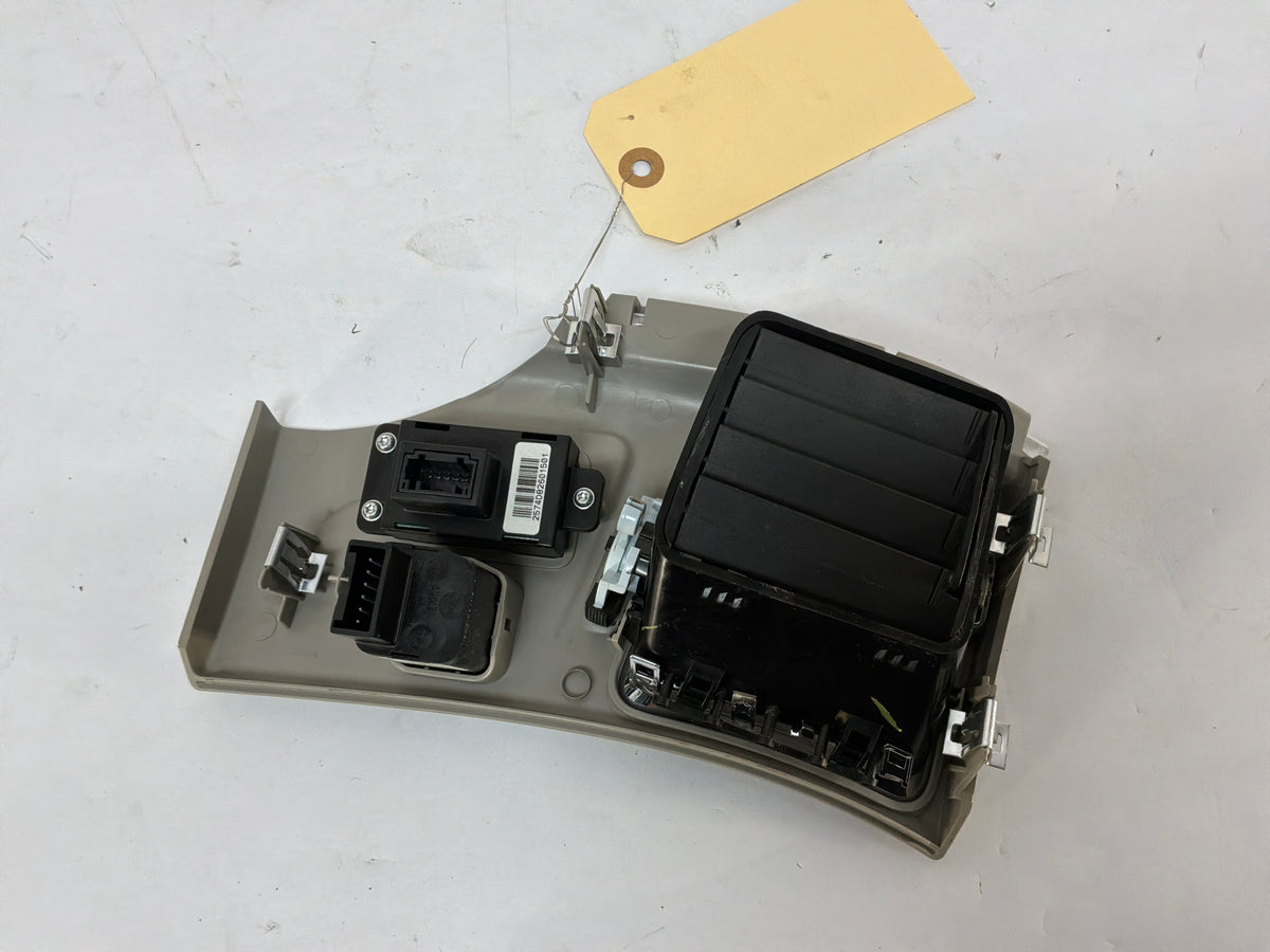 2009 Cadillac CTS-V LH Driver Dash Air Vent Grille w/ Switches OEM